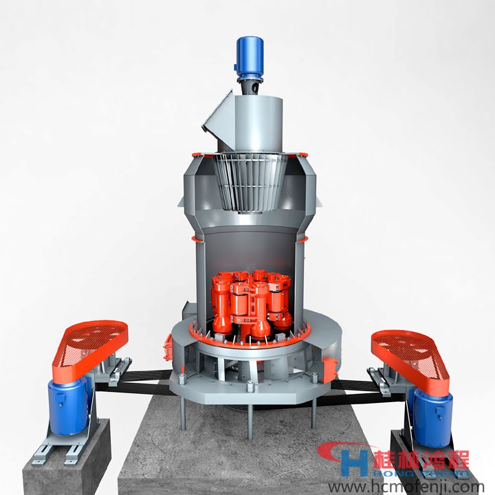 桂林鴻程磨粉機，雷蒙磨粉機升級版， HC1700縱擺磨粉機