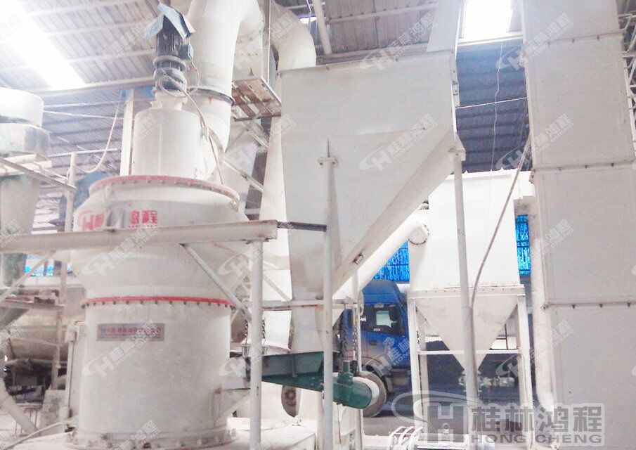 80-800目貝殼磨粉機(jī)，貝殼雷蒙磨粉機(jī)，經(jīng)濟(jì)型貝殼磨粉機(jī)-桂林鴻程HC系列縱擺式磨粉機(jī)